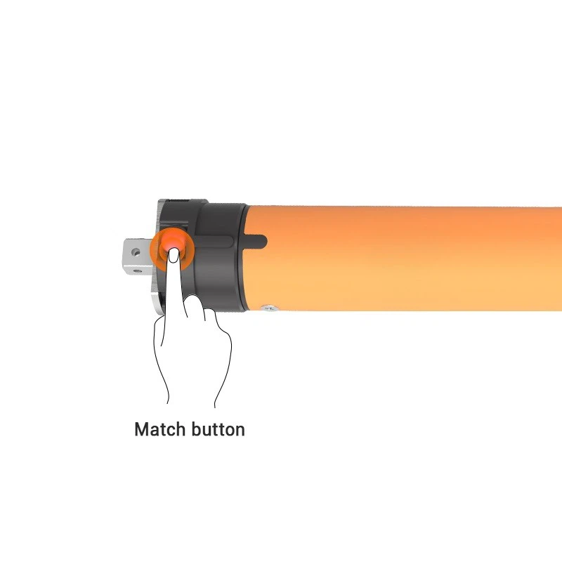 PD35LE Day And Night Custom Motorized Zebra Blinds Tubular Motor